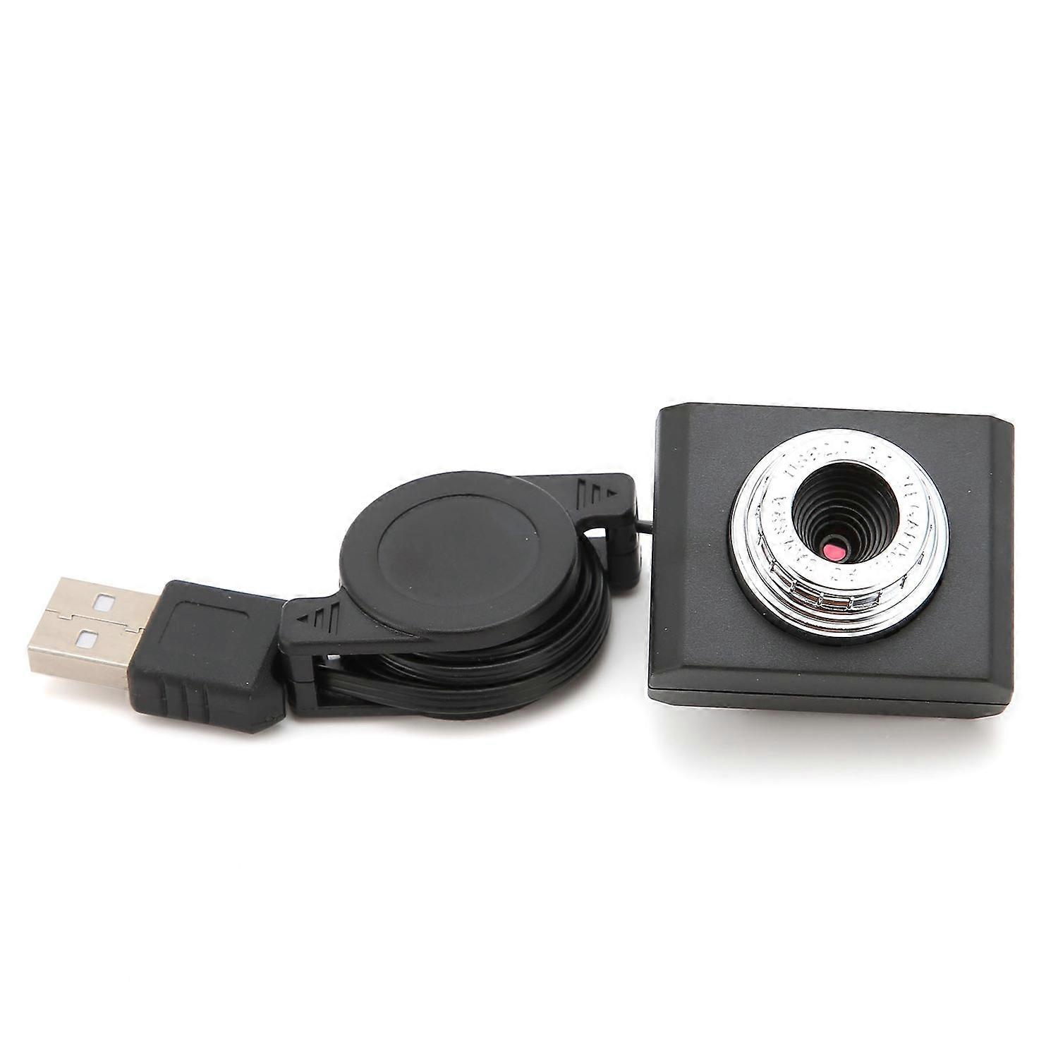 Webcam USB2.0 480P High Resolution Automatic White Balance Computer Camera for Web Conference Video 