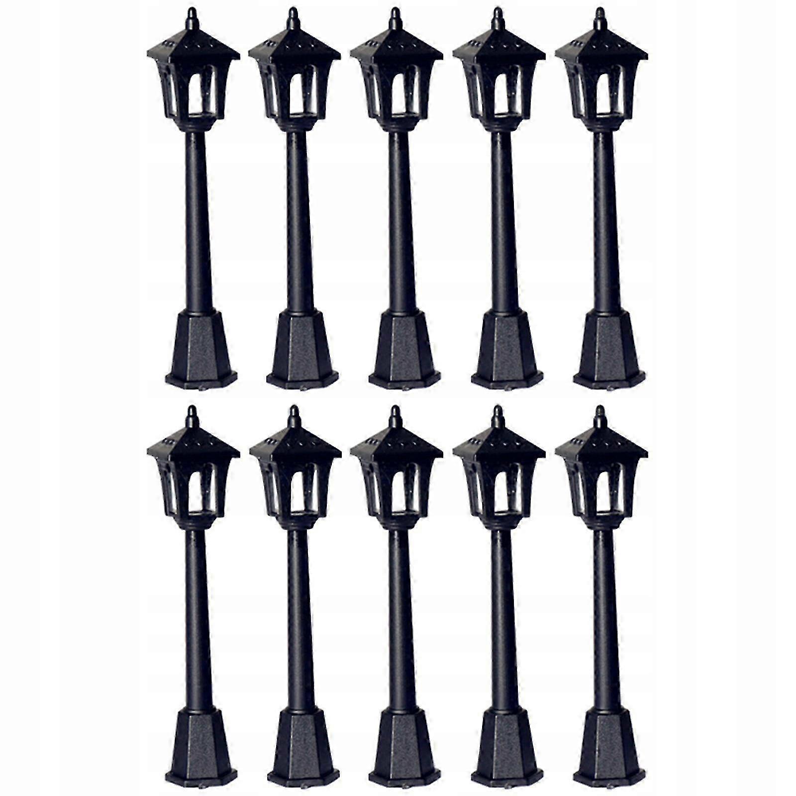 10x Model Train Post Light On