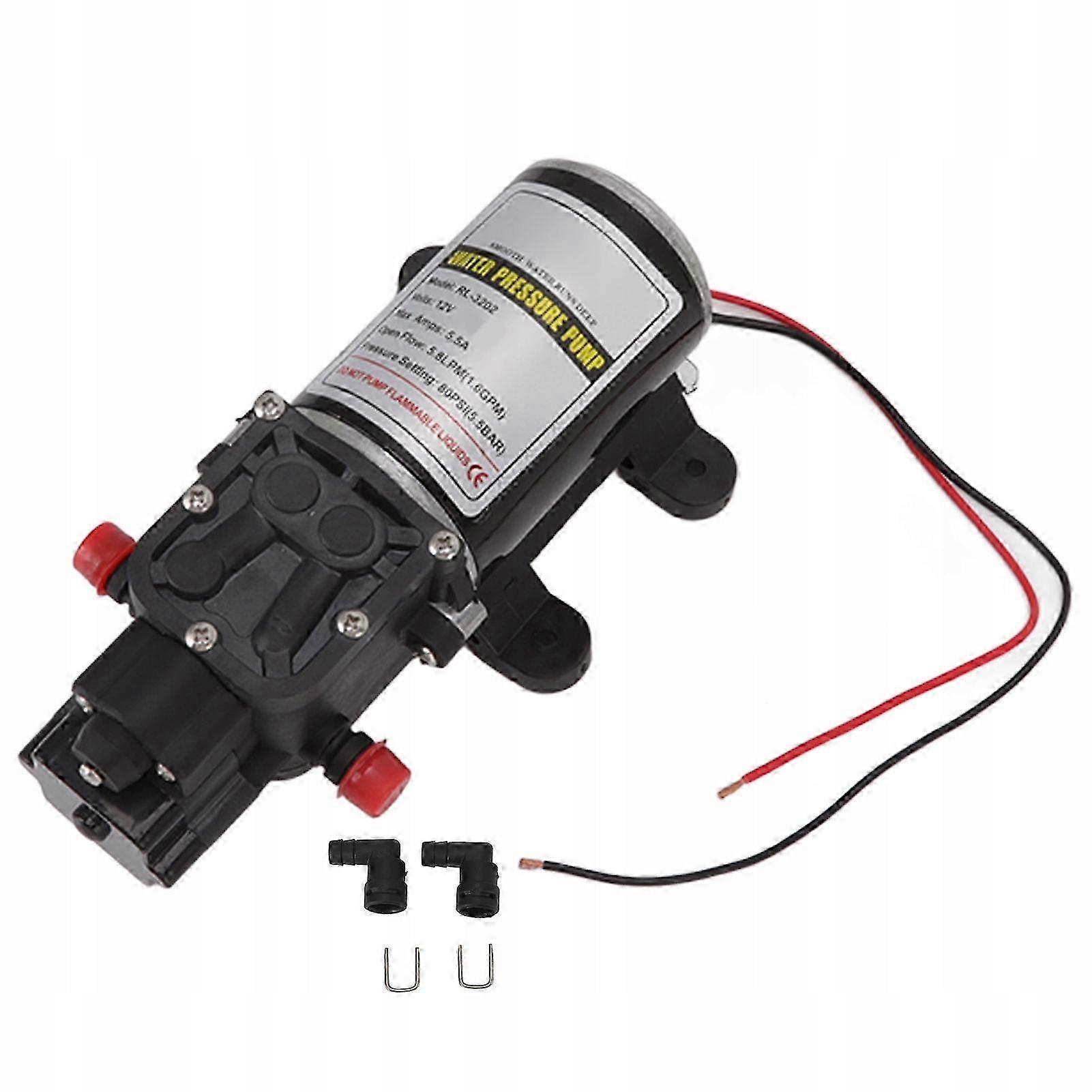 Tryckvattenpump 12v 5.8l/min 5.5bar