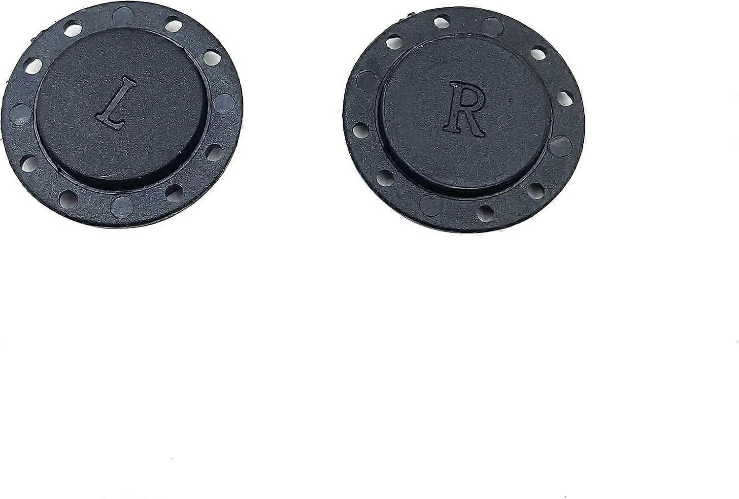 Magnetic Coat Buttons - Invisible Hidden Sewing Nylon Button 25mm 6 Set Buttons with Magnets for Coat Jacket Suitcase Bag Windbreaker (Black) Q264