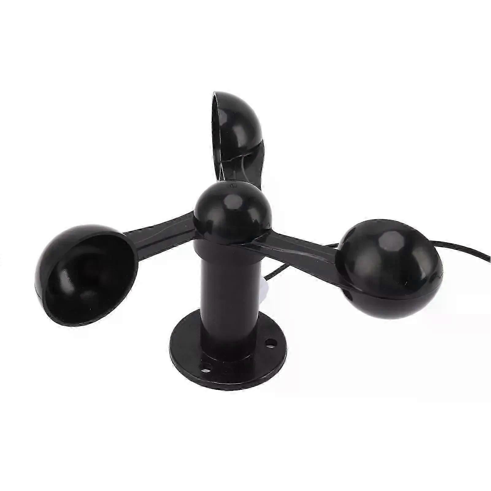 038V Anemometers Wind Speed Monitoring Sensor 3 Cups Wind Speed Sensor Anemometer Wind Speed Detector