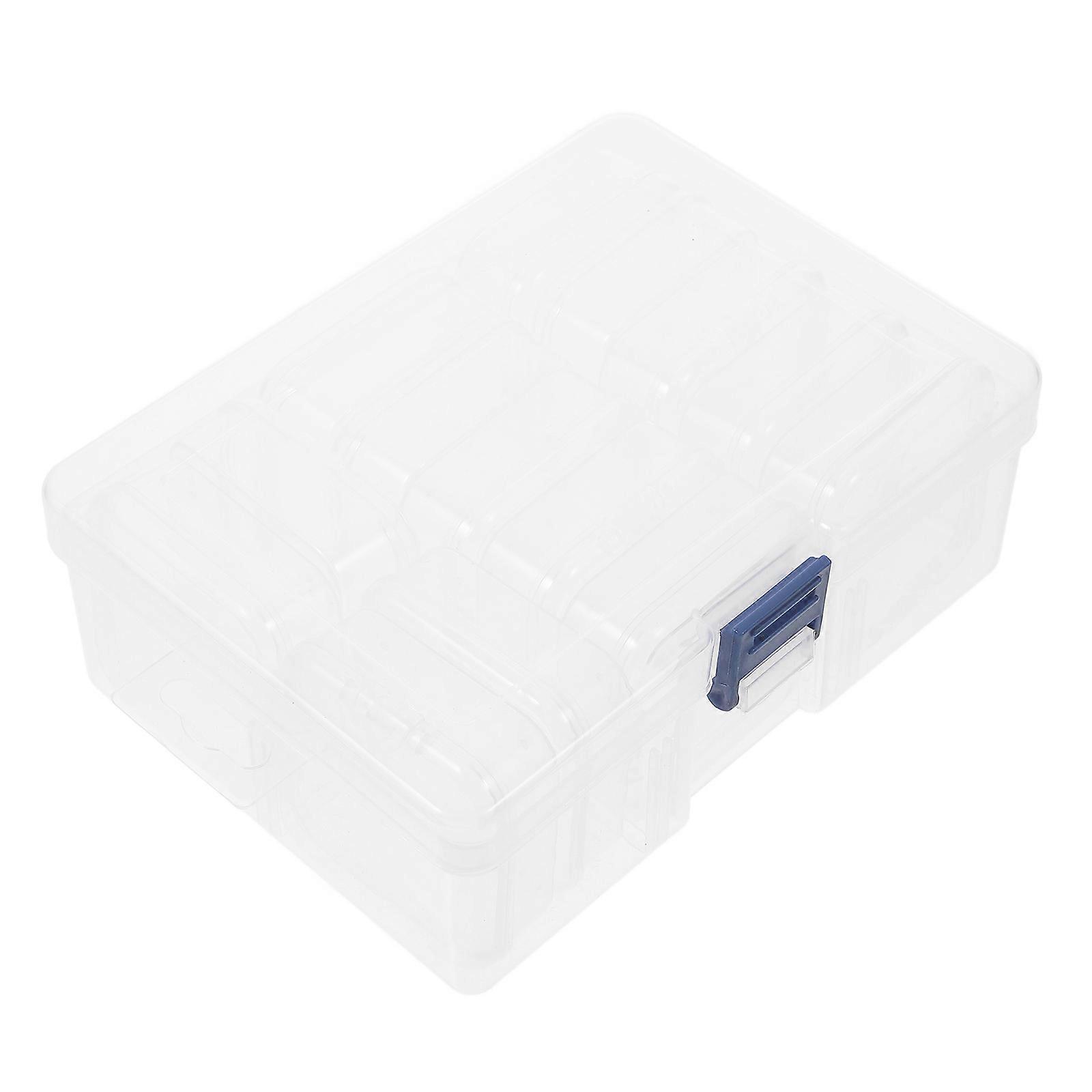 Accessories Storage Cases Minimalist Design Square Shape Transparent PP Material 1 Set