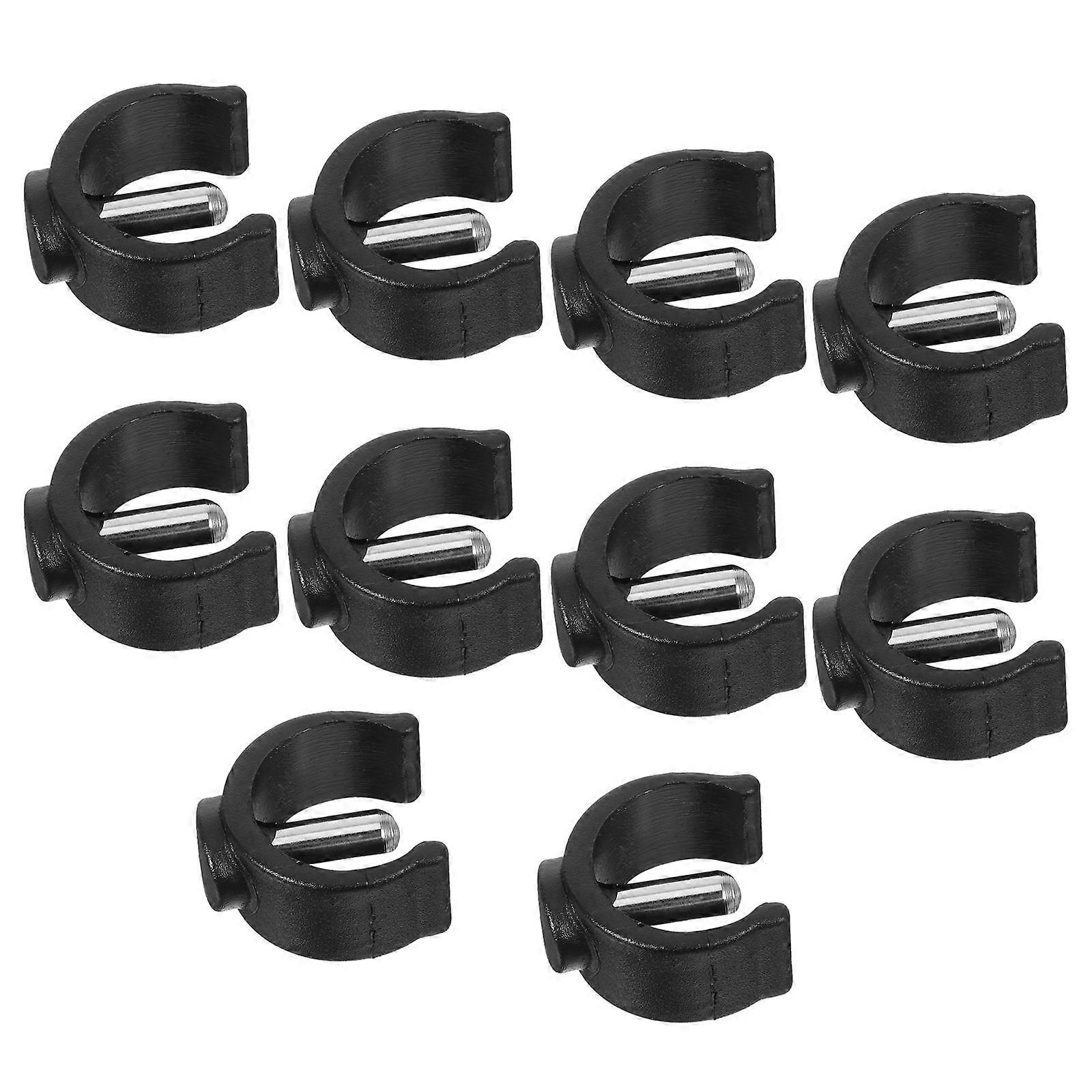 Walker Cane Accessories C-Shape Buckle for Secure Fit 10Pcs