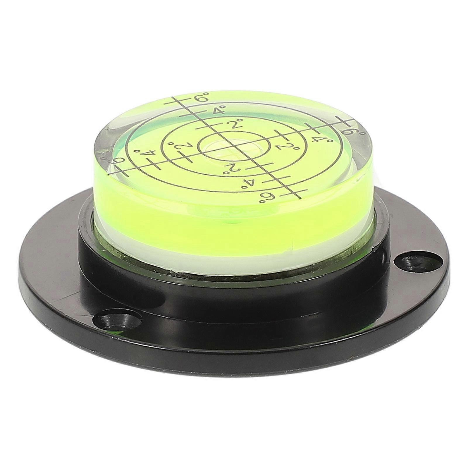 Universal Horizontal Bubble Level Measuring Tool Mini Bubble Level For Camera Tripod 4.50X4.50X1.50CM Circular Design 1Set