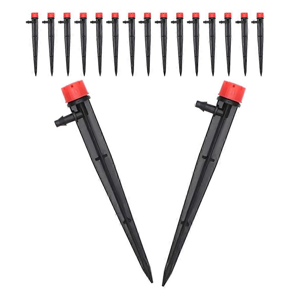 Adjustable Irrigation Dripper 360 Degree Water Flow 20Pcs for Garden Plants