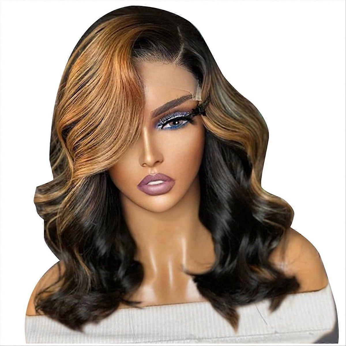 Wig Pre-Pulled Straight Lace Front Wig Women'S Wig Glueless