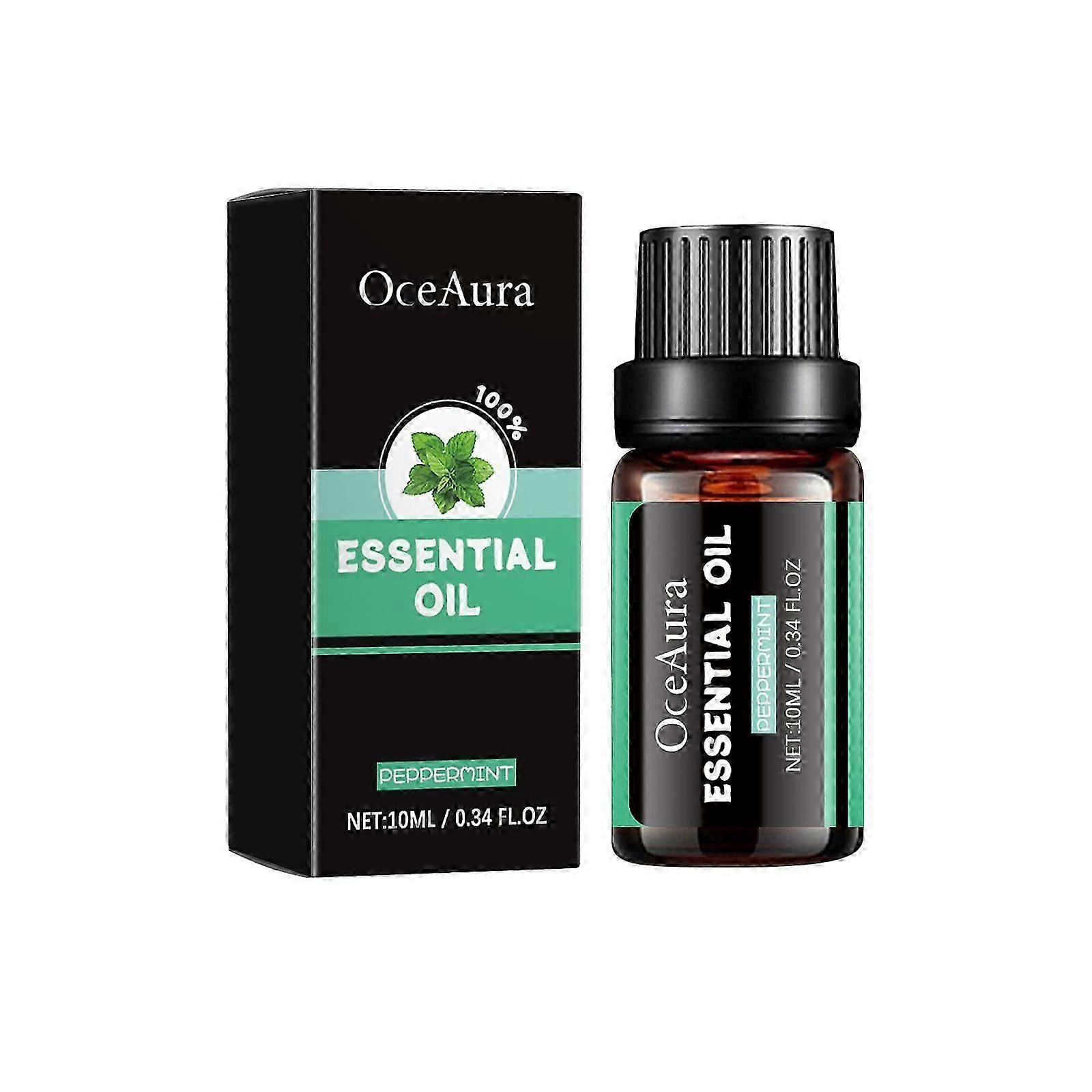 Pure Peppermint Essential Oil - Refreshing Aromatherapy for Skin
