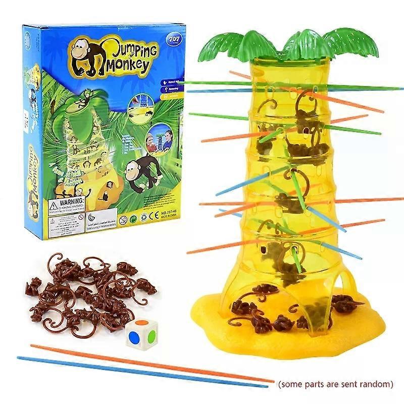 Multiplayer Tabletop Games Rolling Climbing Monkeys Interesting Intelligence Toys Parent-Child Interactive Board for Kids