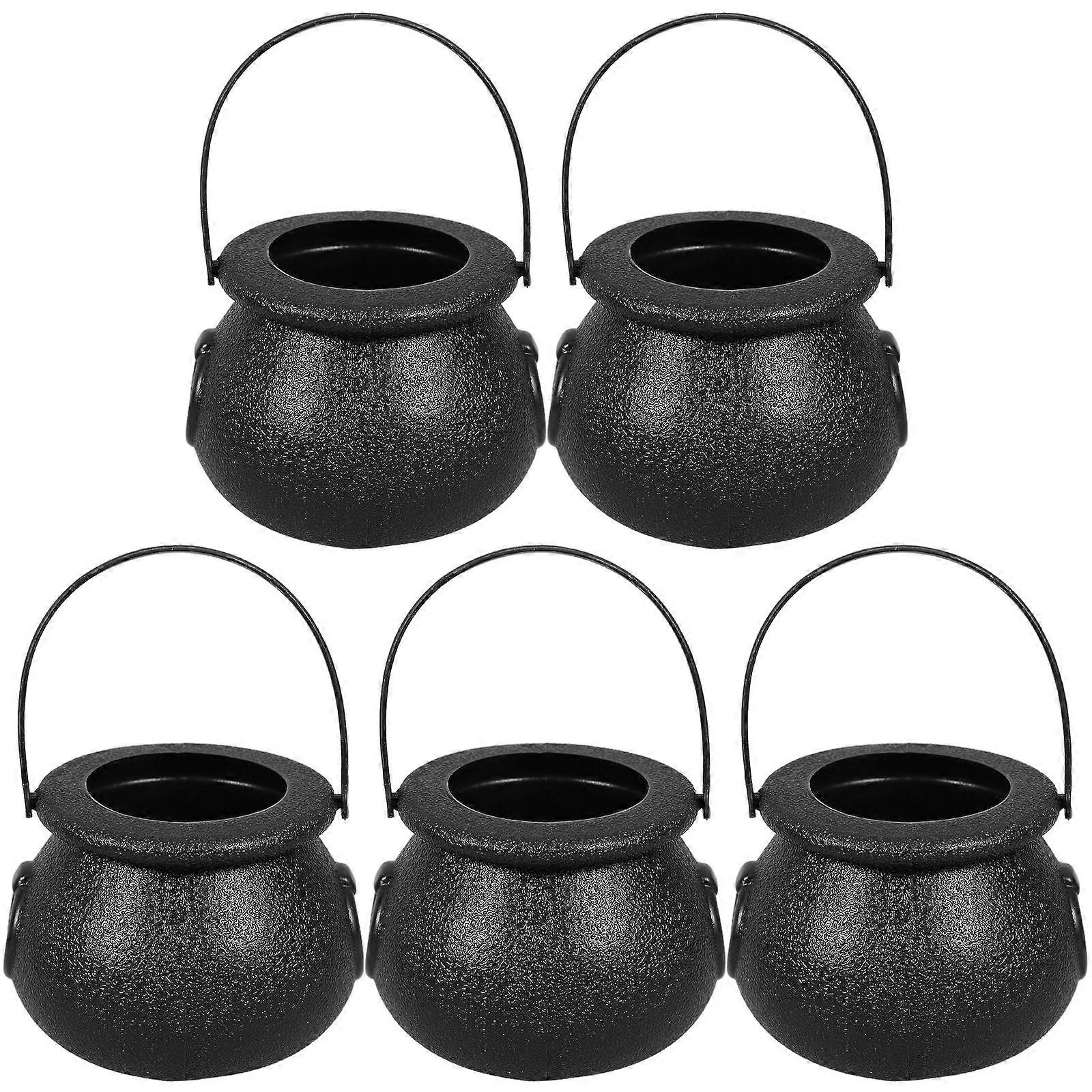 Halloween Candy Bucket 5Pcs Buckets Designed for Storage