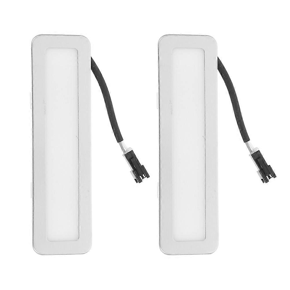 2Pcs Silver LED Range Hood Light Bulbs for Kitchen Cooker Hood Replacement