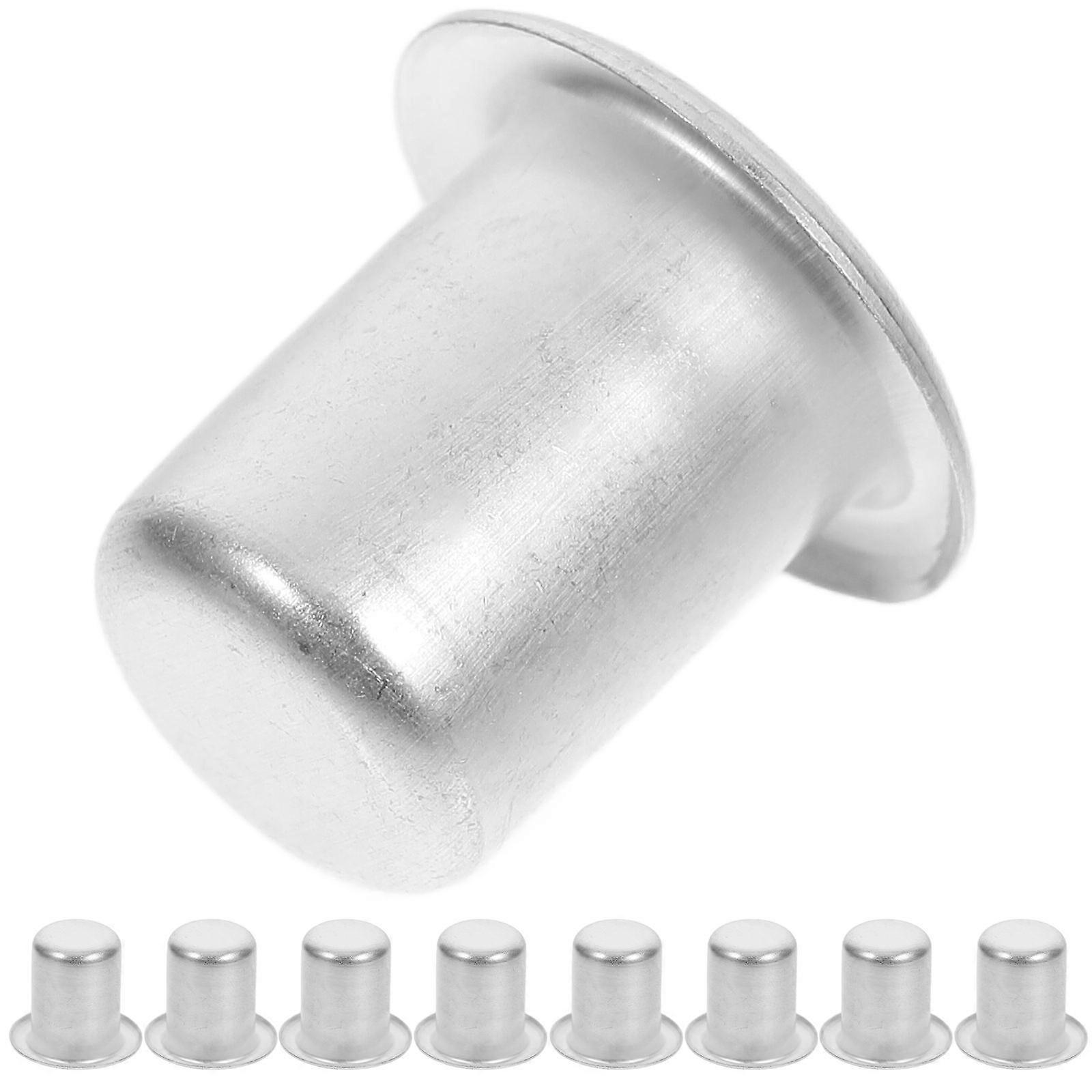 Metal Candle Cups Holders Drip Protection for 120Pcs Candle Inserts