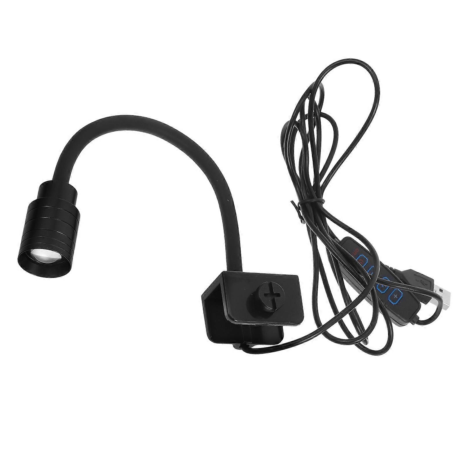 Fish Tank Lamp LED Aquarium Light for Small Fish Tanks with Adjustable Clip on