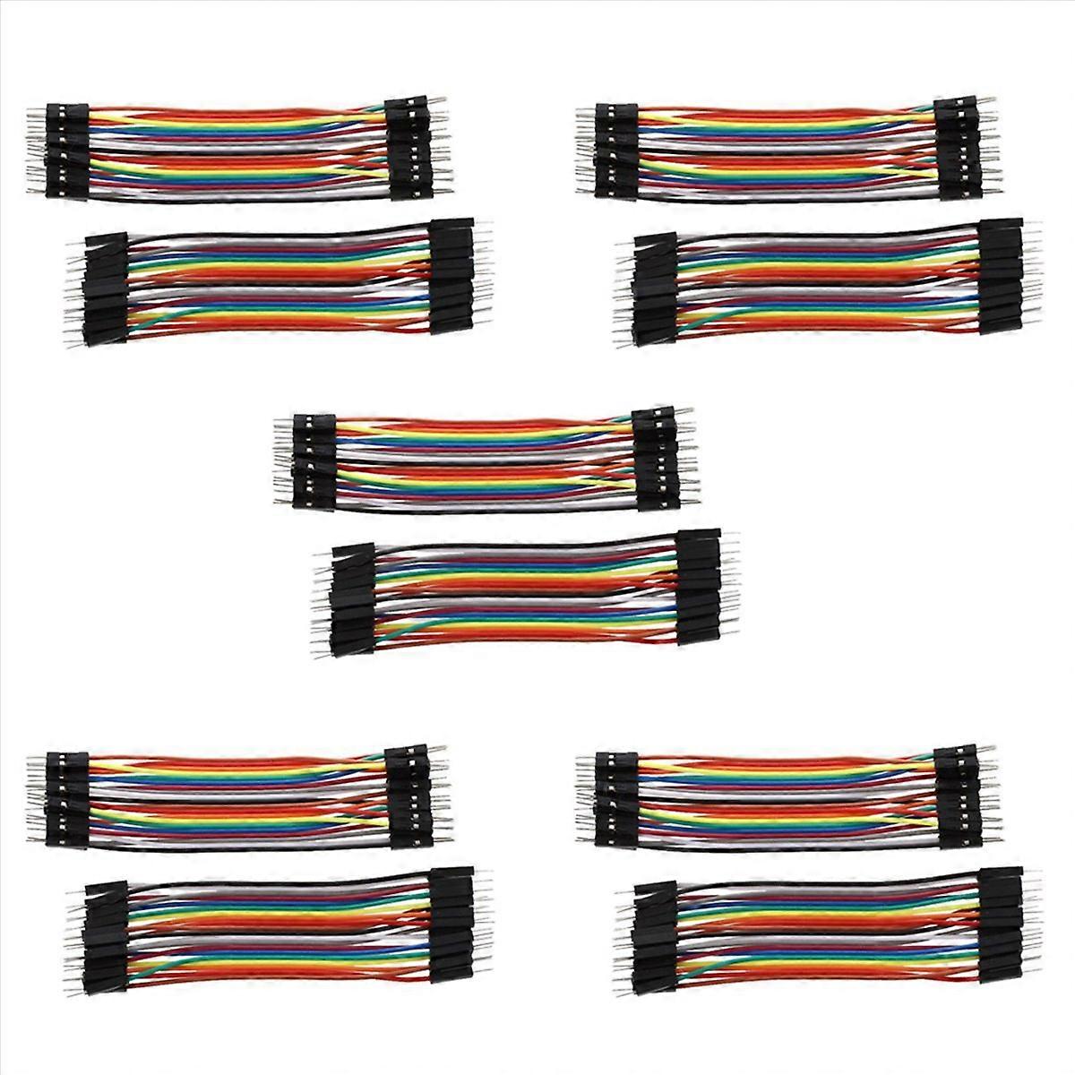 40 Pcs Cable fil electronique Essai Solderless Wire 10cm