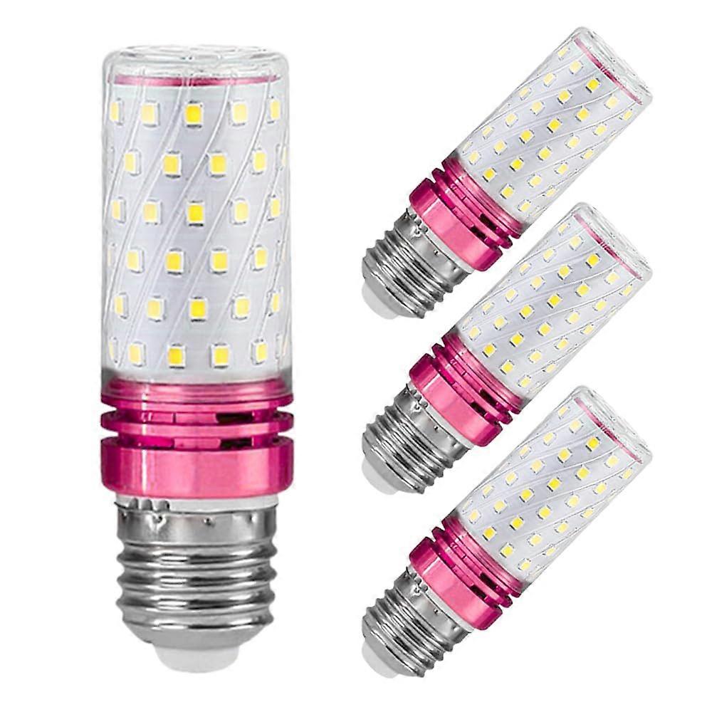 E26 LED Corn Light Bulbs 12W 4000K 100W Equivalent Energy Saving 360° Beam Pack of 4