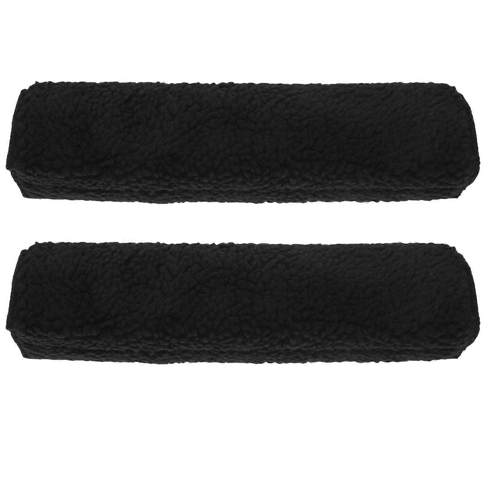Wheelchair Armrest Cushion Covers 1Pair Plush Soft Pads for Support and Comfort