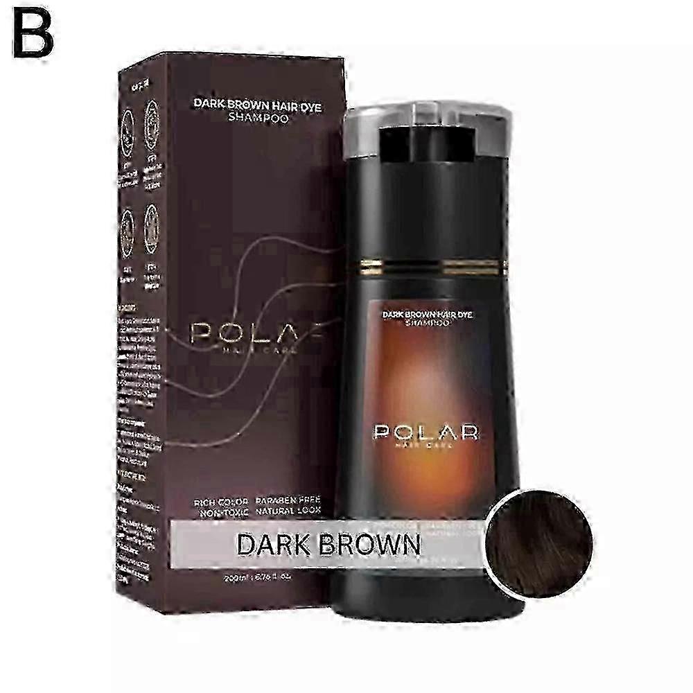 Shampoing colorant Polar, soin capillaire Polar, shampoing soin capillaire 200 ml