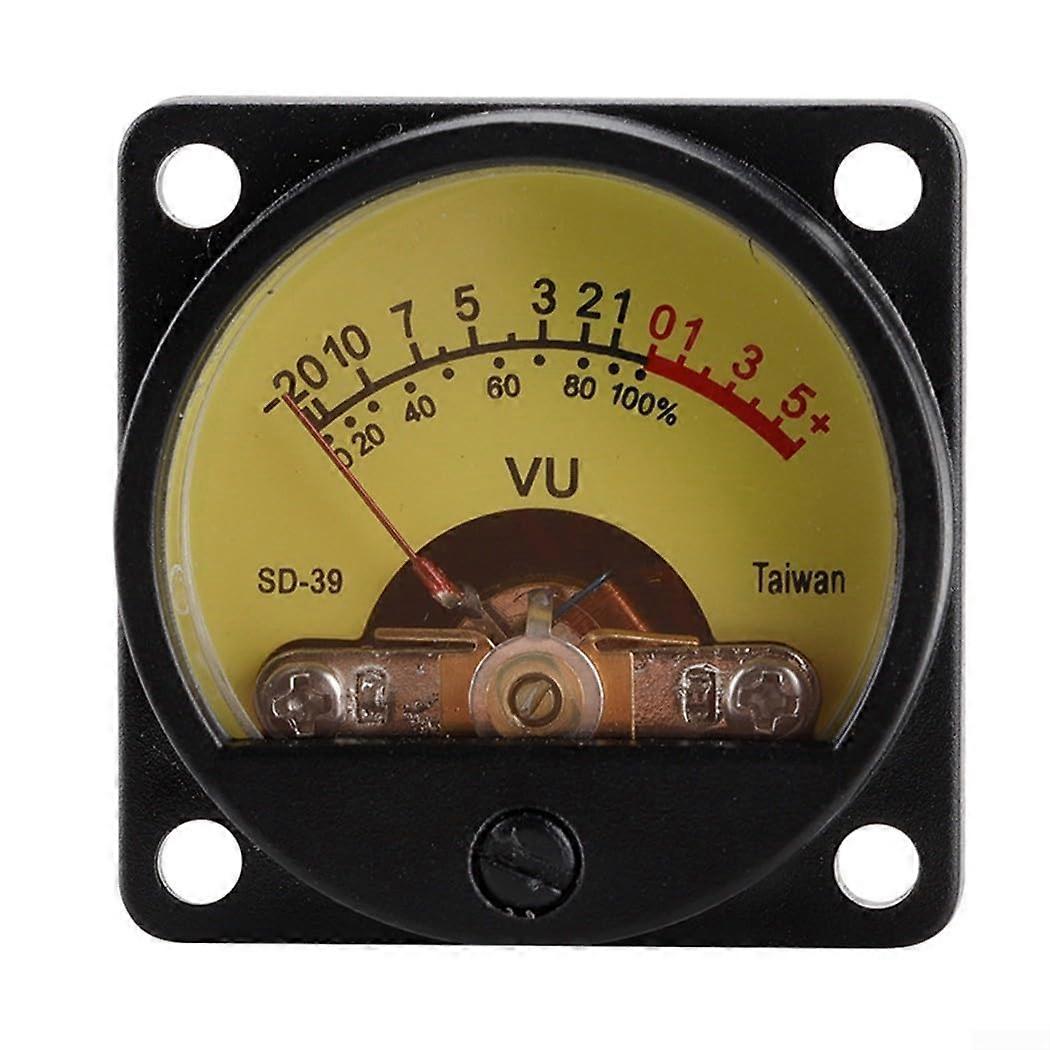 35MM Analog VU Meter Panel Kit Backlit With VU Driver Board Compatible With Audio Signal Indicator For Radio And Speaker