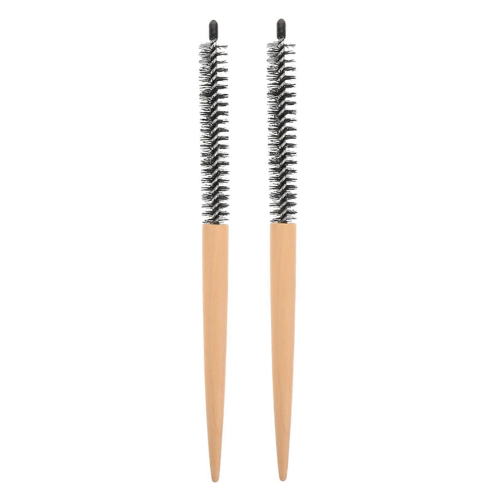 2pcs Teasing Comb Set with Root Boosting Design and Fine Tooth Backcombing Brush for Travel