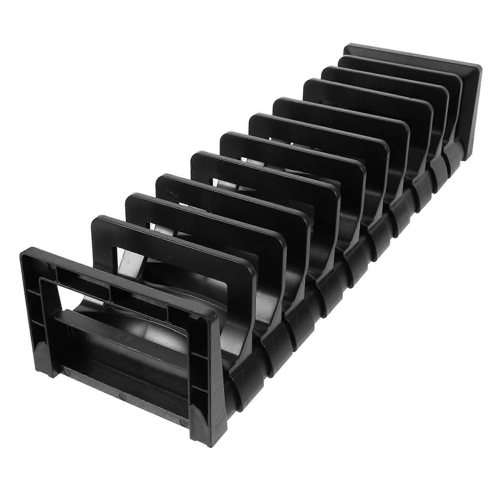 Rustproof Dish Drying Rack with Drainer Tray, MultiCompartment Kitchen Cabinet Organizer