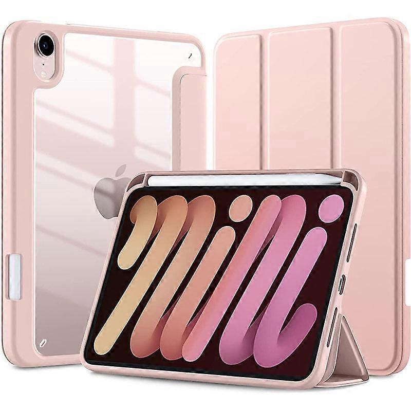 Stylish Case For Ipad 11" Pro M4 2024 Pink Strap No3813