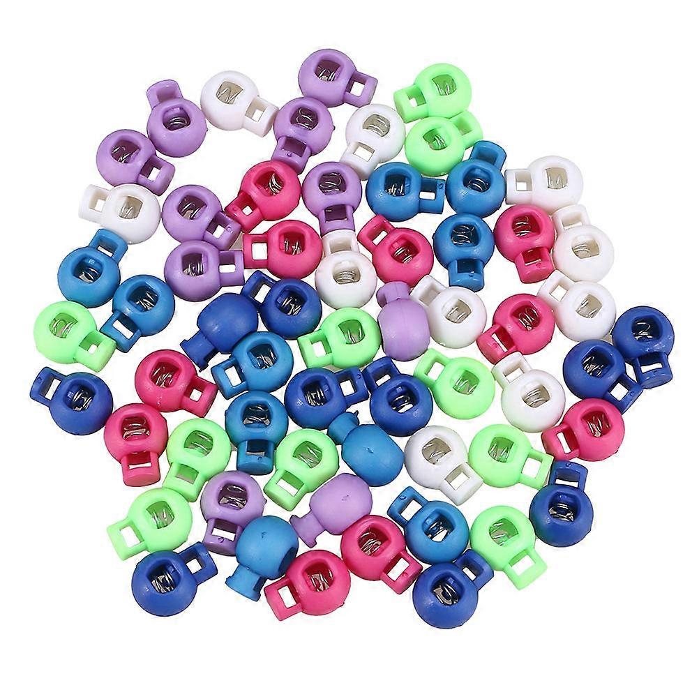 Spring Buckle Adjustable Buckle for Rope Fixed Use 180Pcs Assorted Color