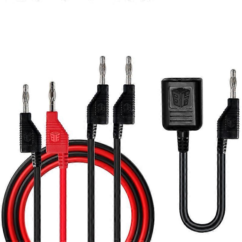 BEST BST-090-JP Stacked Banana Plug Female Head Power Multi-Use Extended Interface Cord 4 in 1