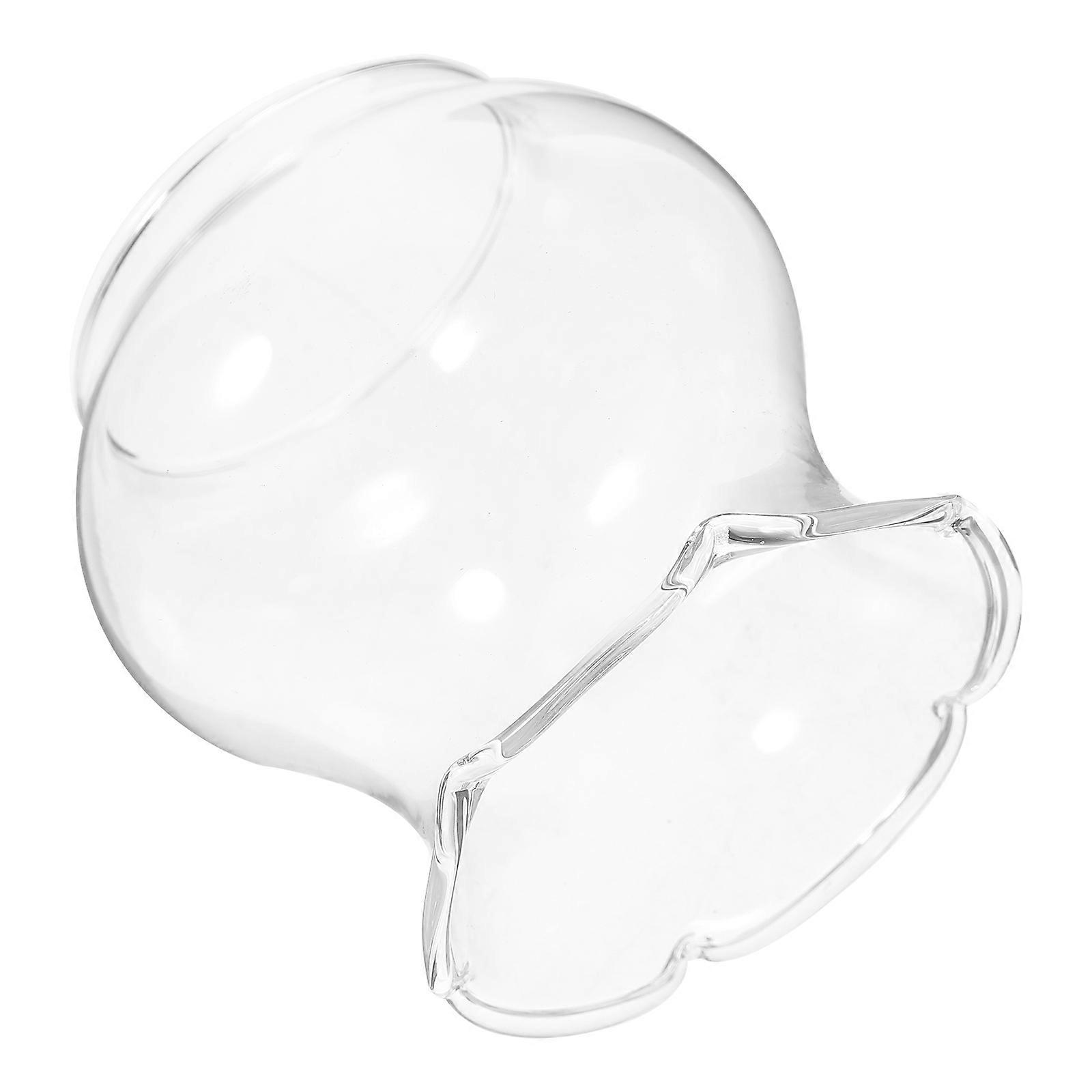 Oil Lamp Shade Glass Cover Windproof Function for Kerosene Lamp