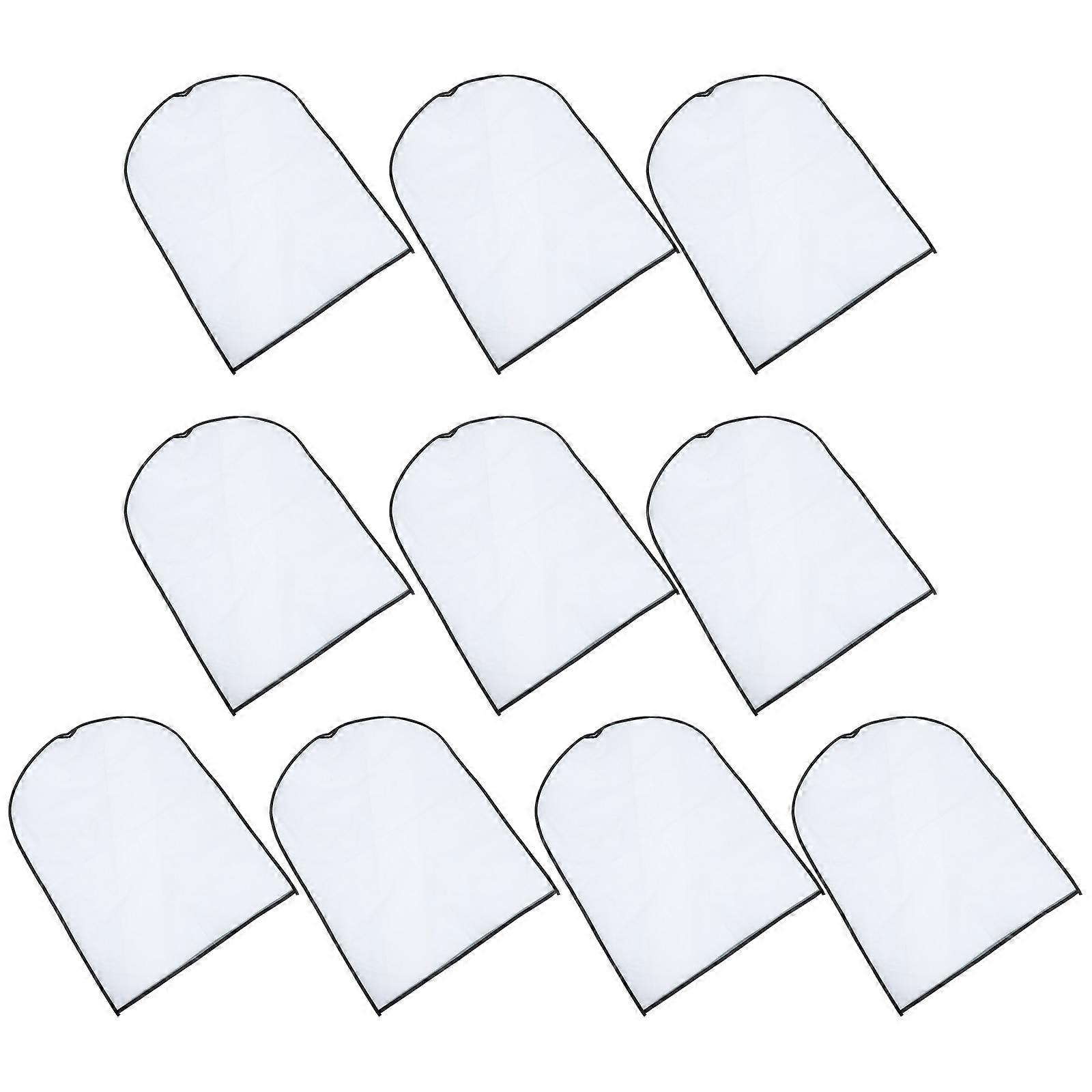 Garment Suit Cover Dust-Proof Clothes Storage 80x6cm 10Set