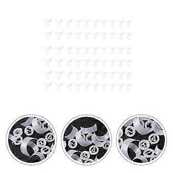 Crescent nepnagels manicure nageltips voor nail art 500 stuks witte plaatjes