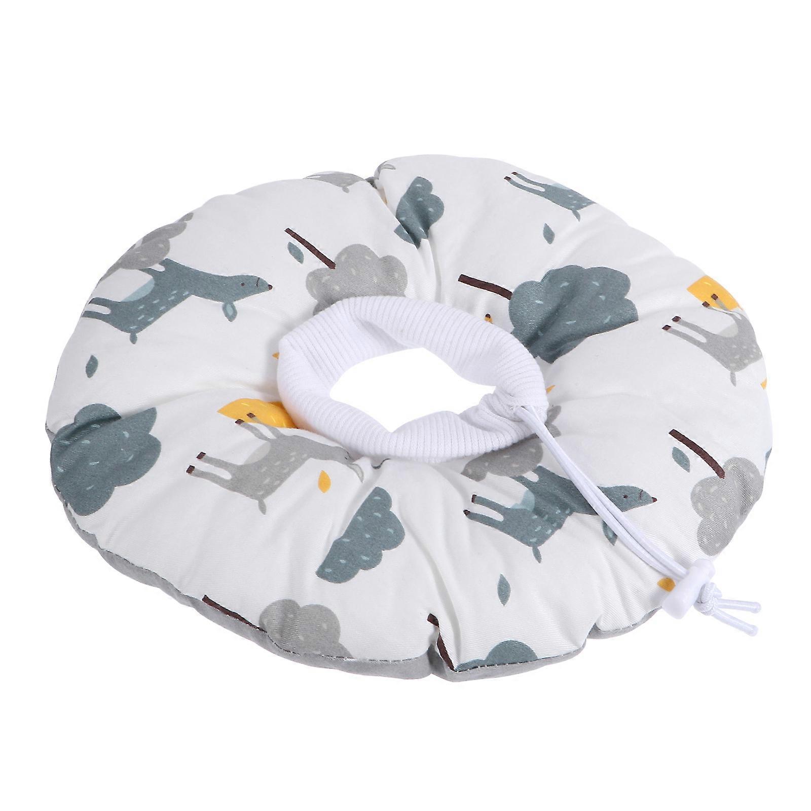 Cat Recovery Collar for Pet Use Comfortable Cotton Protective Cone