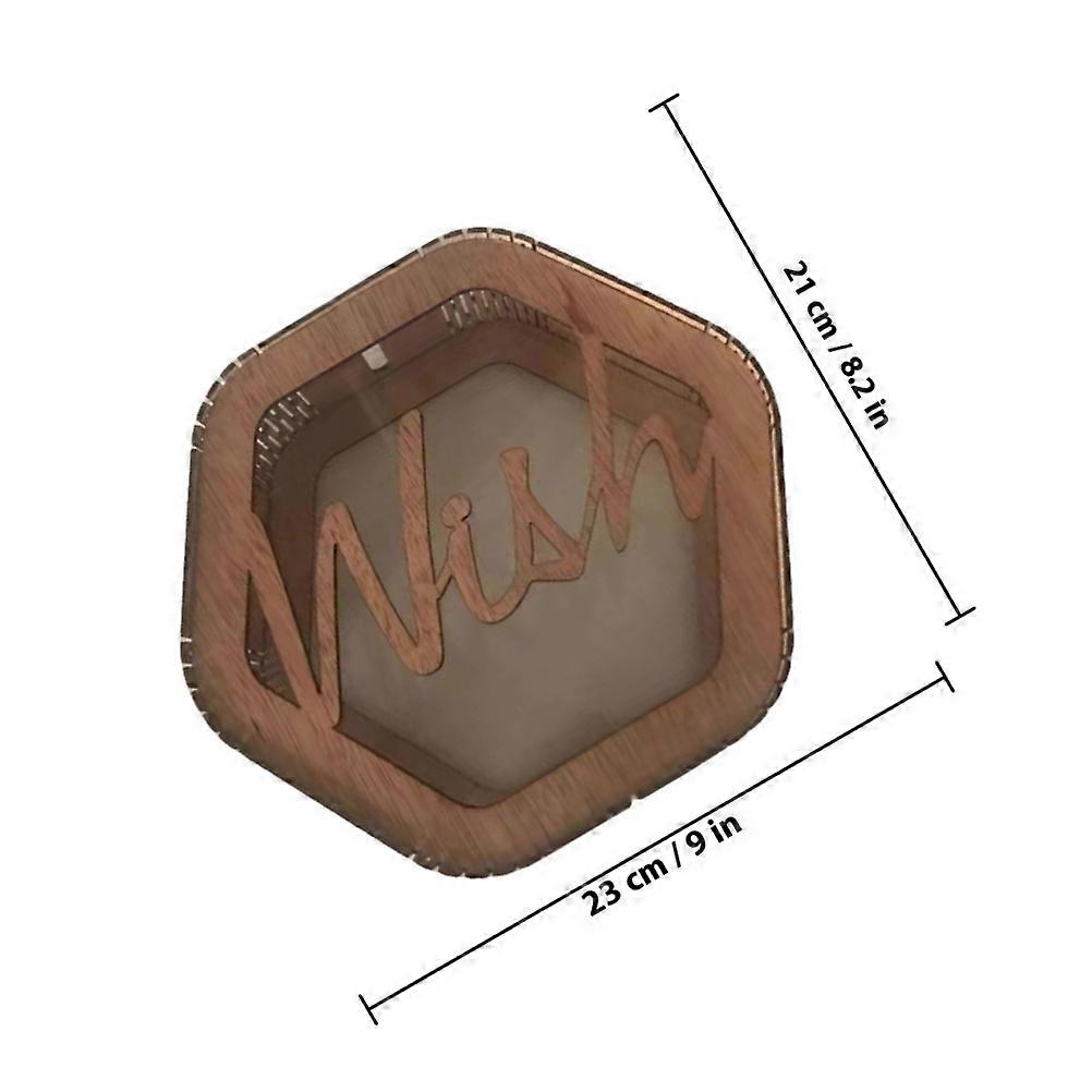 Wedding Card Box Wood Material for Reception Cards