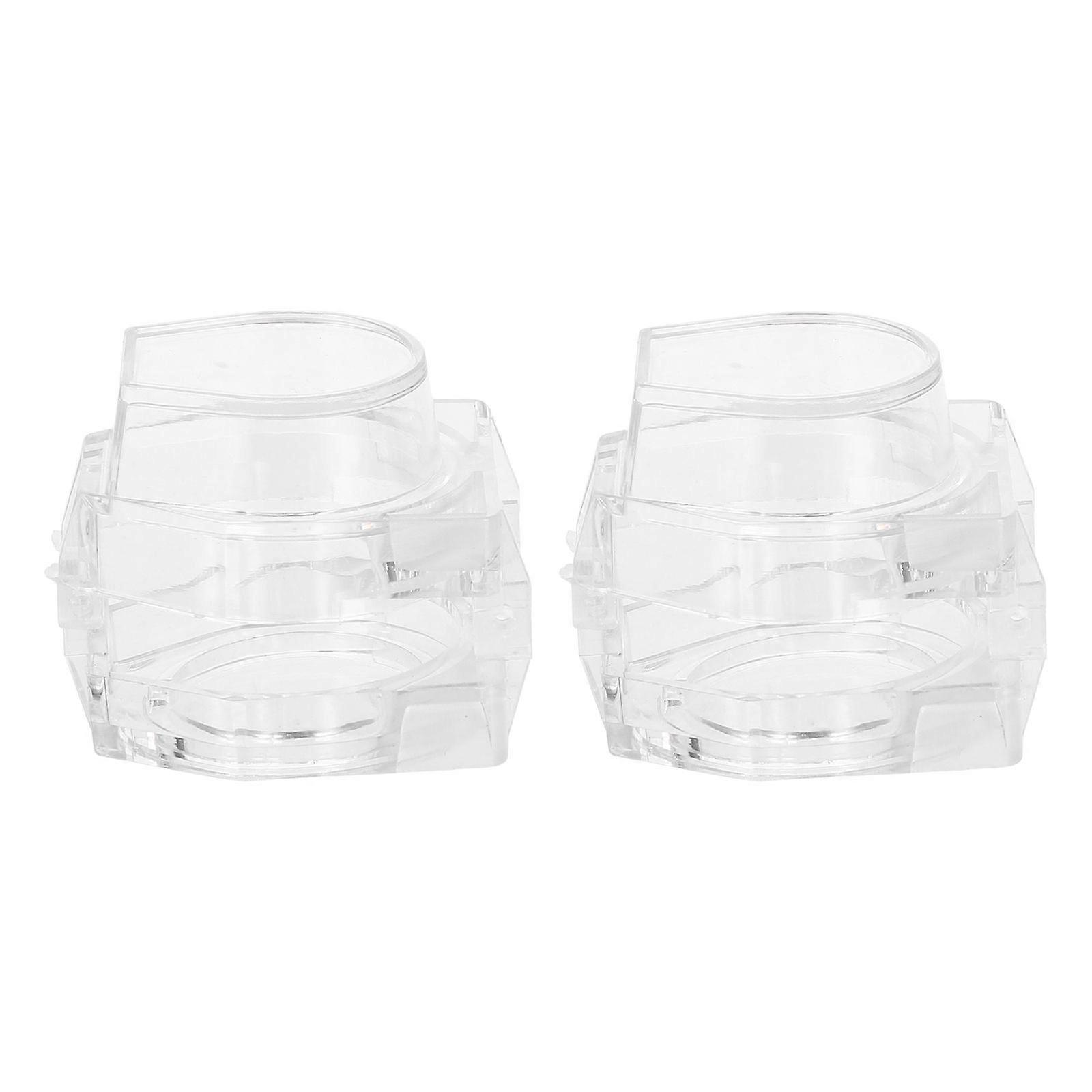 2PCS Push Button Switch Covers | Push Button Cap Protector | Waterproof Emergency Stop Switch Safety Guard for Computer & Dishwasher