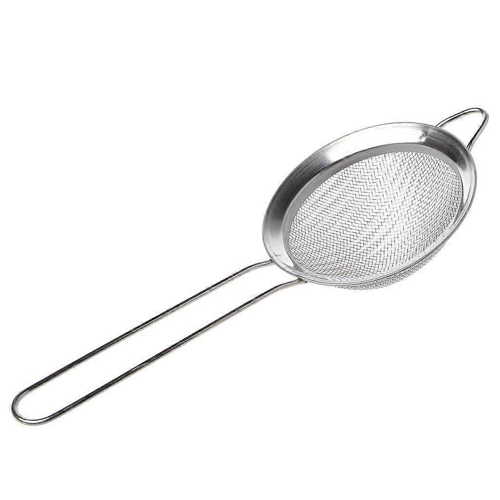 Flour Sifter Stainless Steel Fine Mesh Strainer Rustproof Baking and Cooking Sieve Tool
