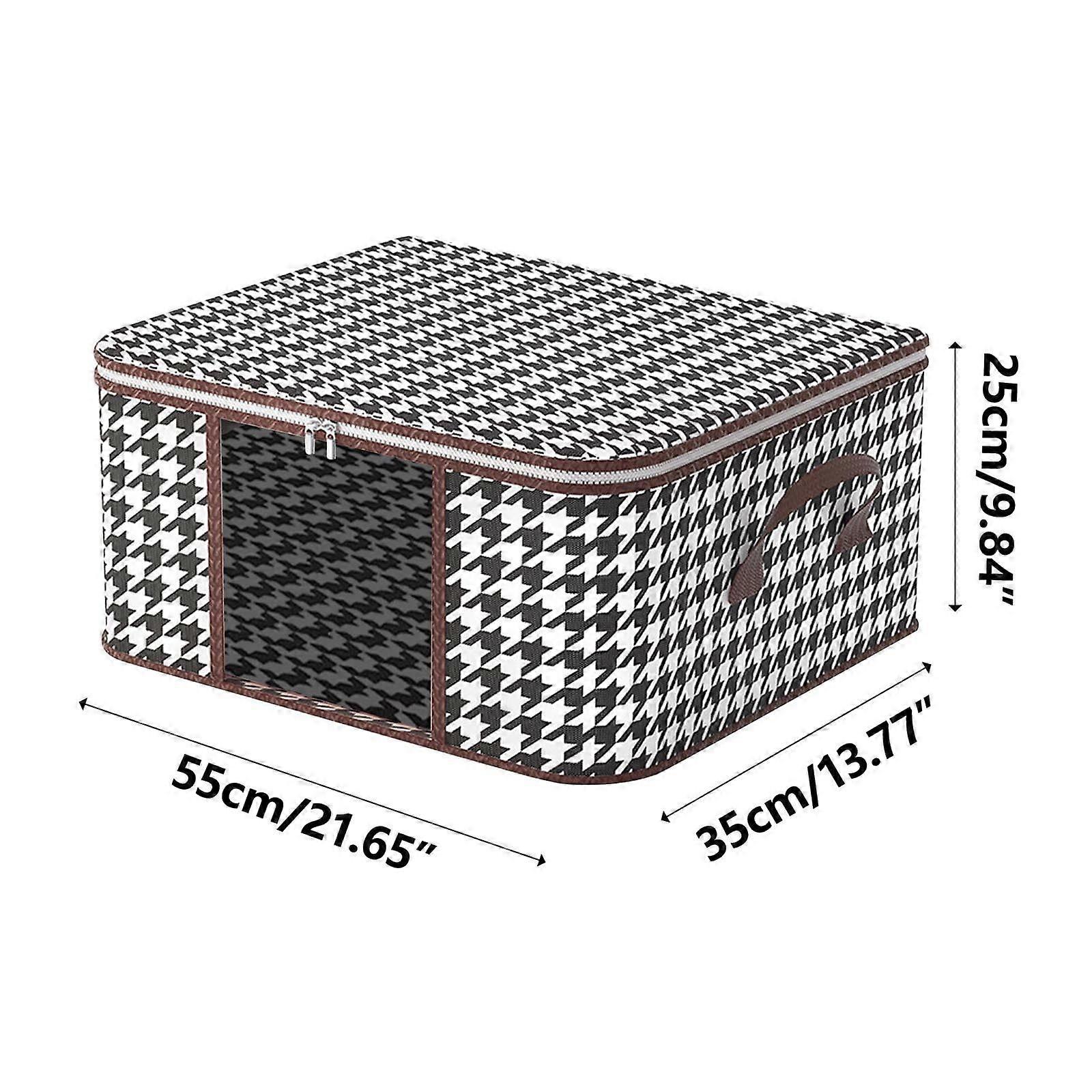 Visual Clothes Storage Bag Wardrobe Sorting Storage Box Portable Storage Bag