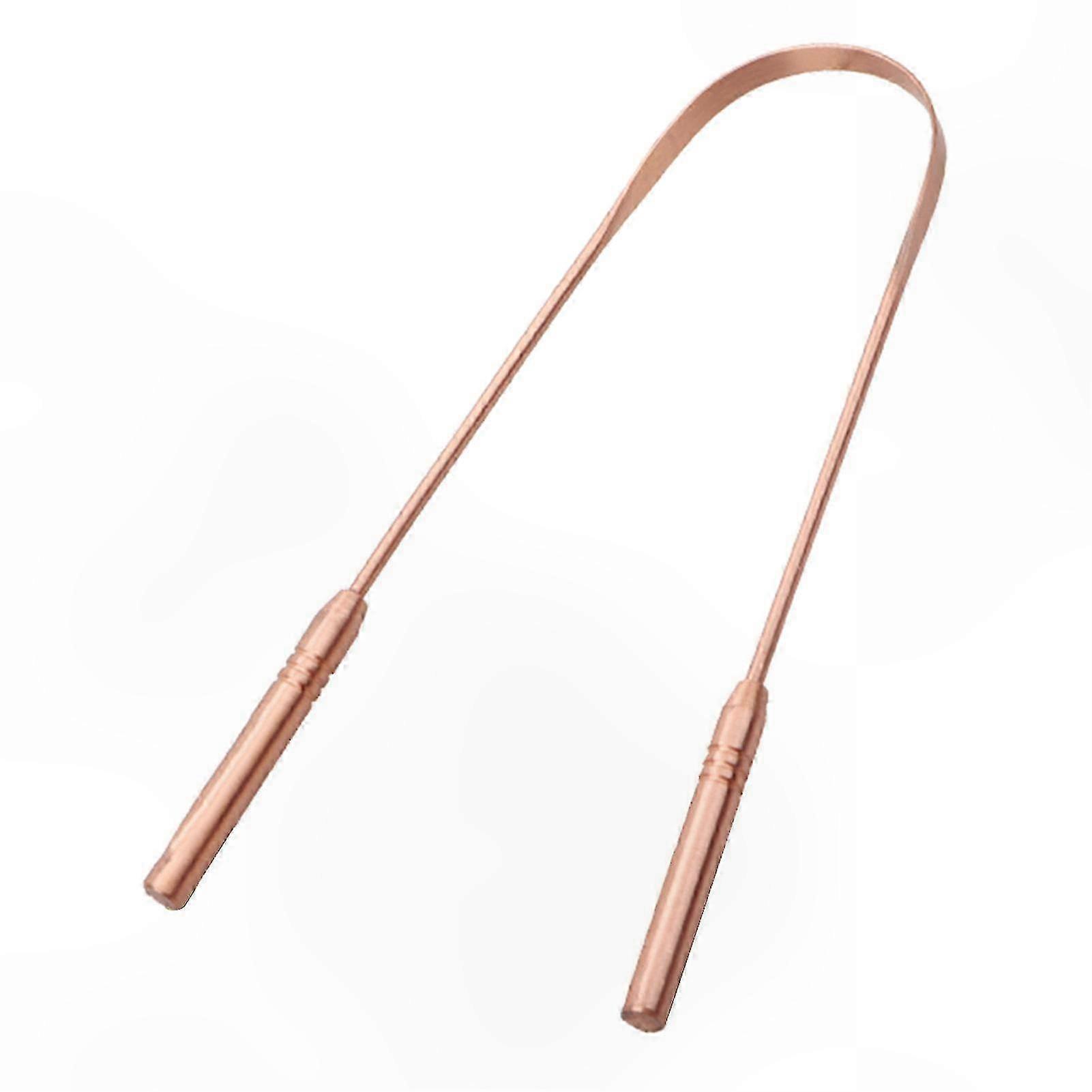 Copper Scraper Board with Case for Oral Care and Hygiene Tool