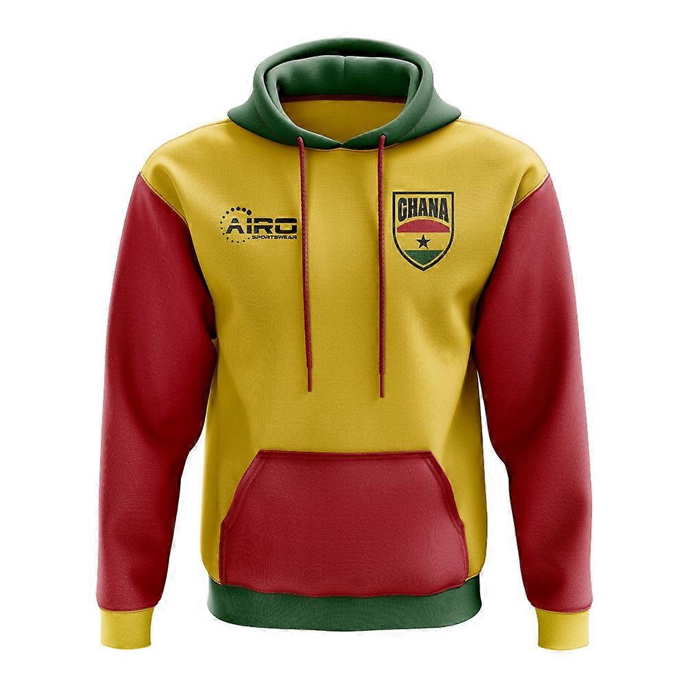 Ghana Concept Country Football Hoody (Yellow)