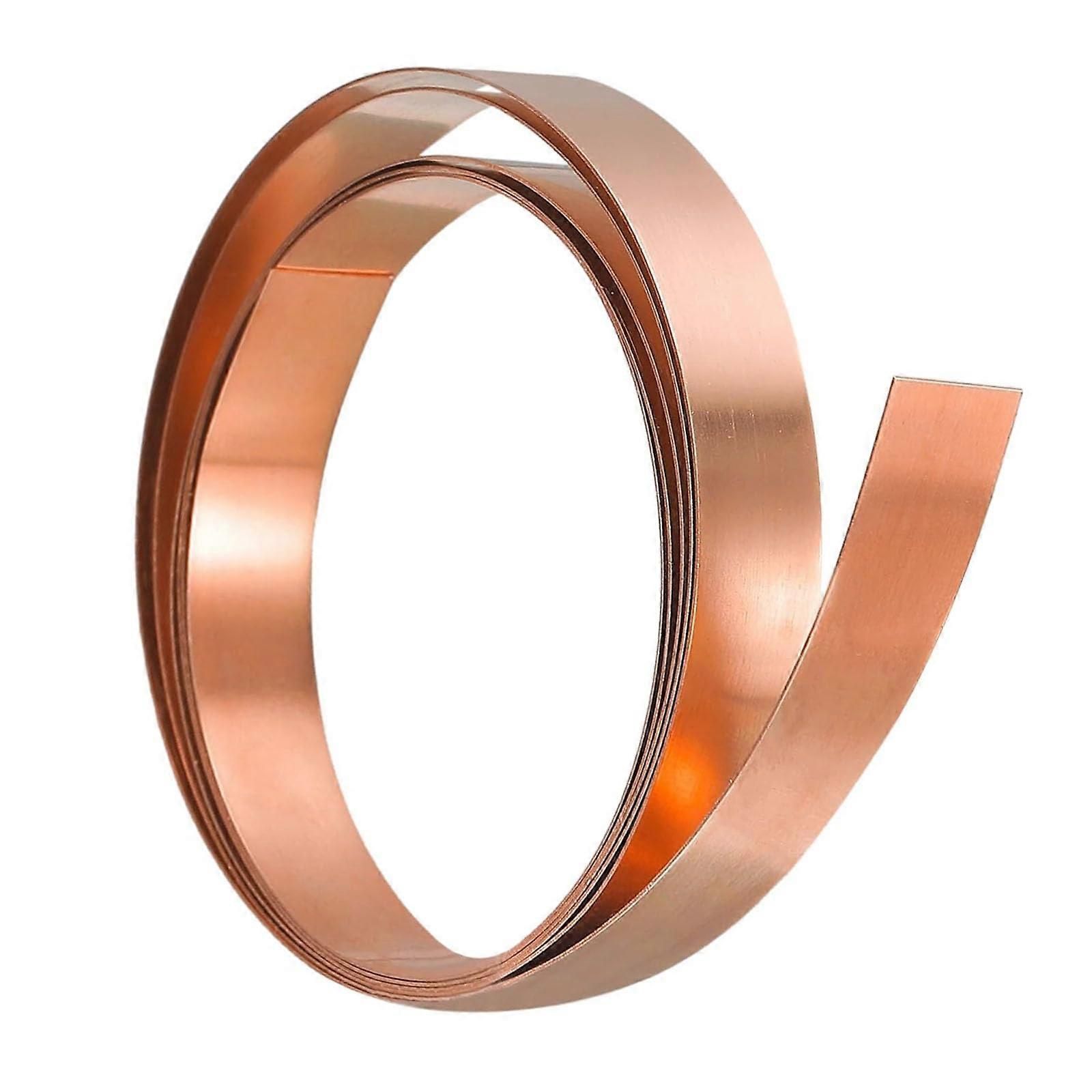 0.5mm Pure Copper Sheet Roll for DIY Crafts and Precision Machining with  Conductivity