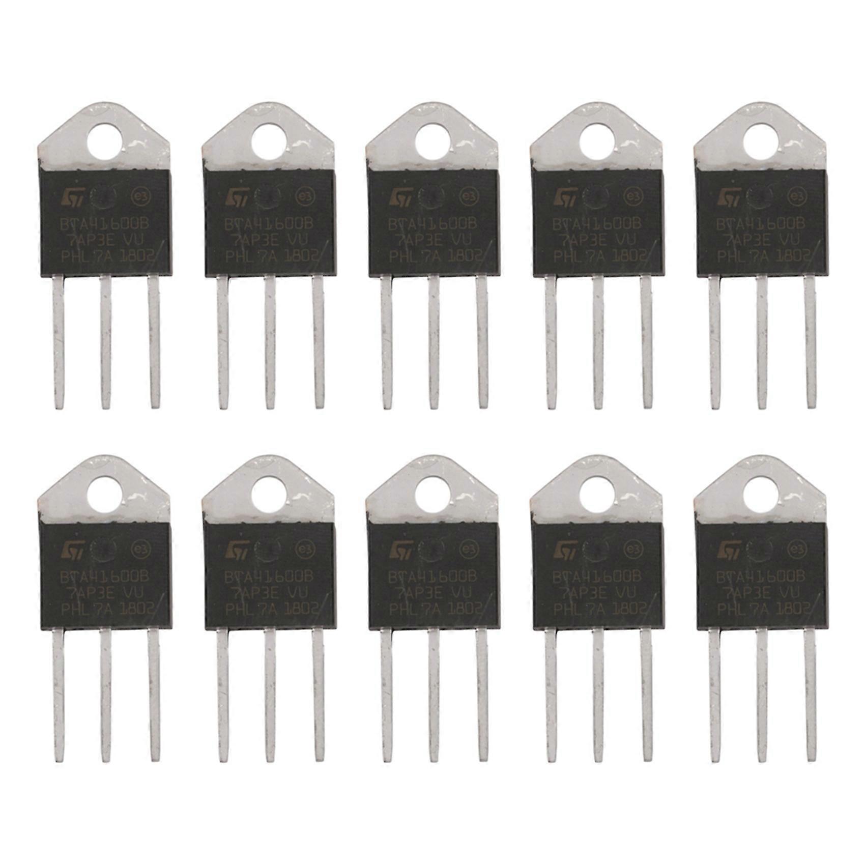 10X BTA41-600B 600V 40A Silicon Controller Rectifier Standard Triac