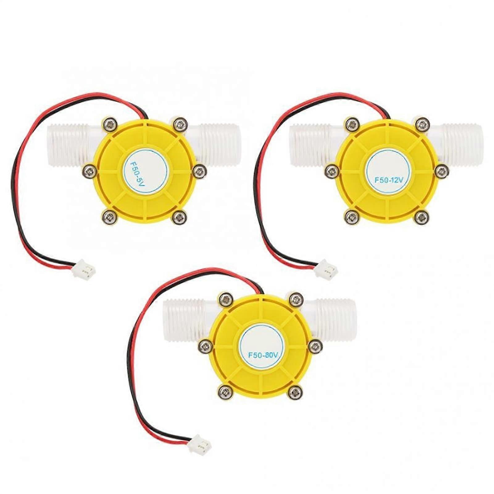 Micro Hydro Generator 5V 12V 80V Small Water Turbine Low Flow Adjustable Voltage Compact Power Source