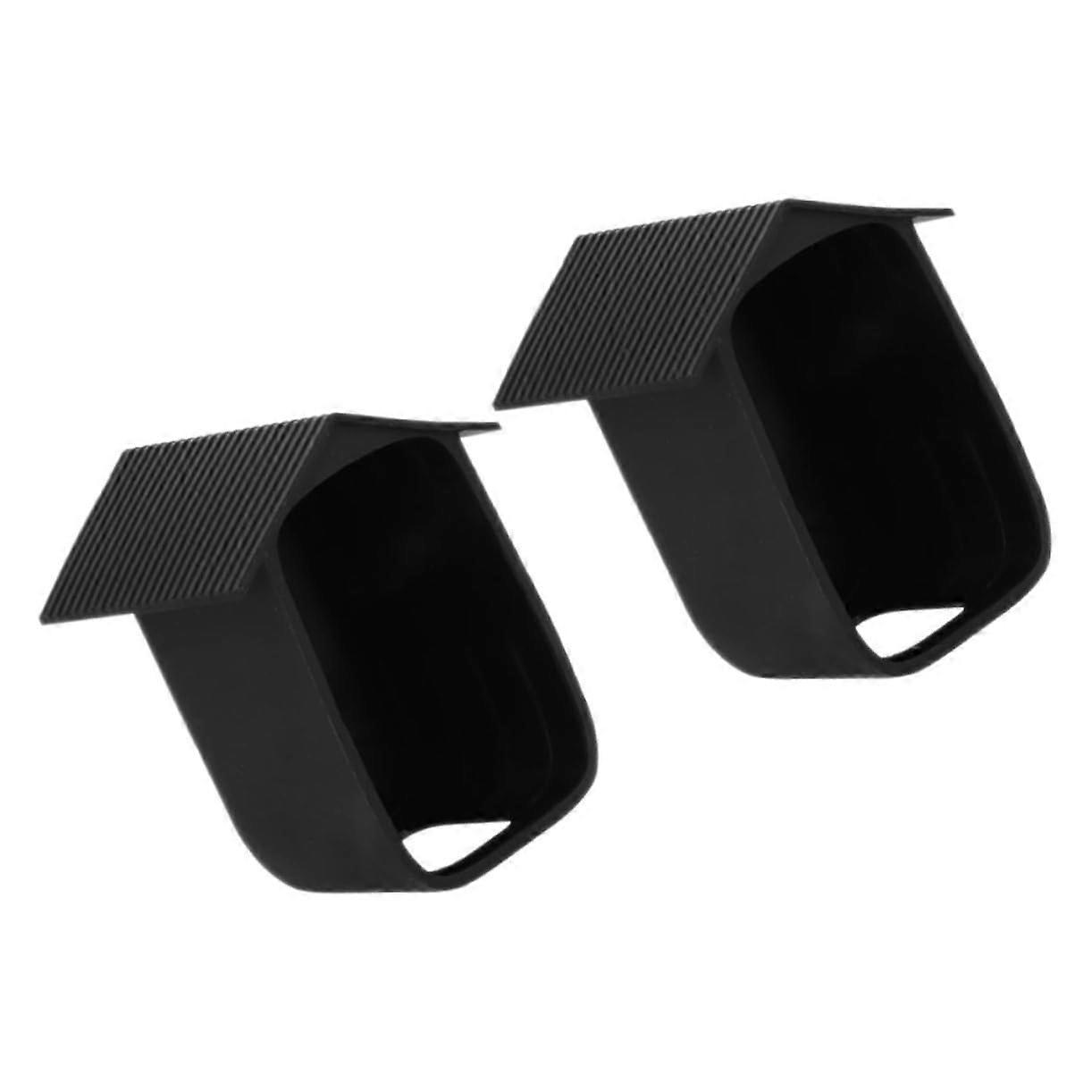 2pcs Outdoor Security Camera Covers Weatherproof Silicone Case for Eufy with WideAngle Design