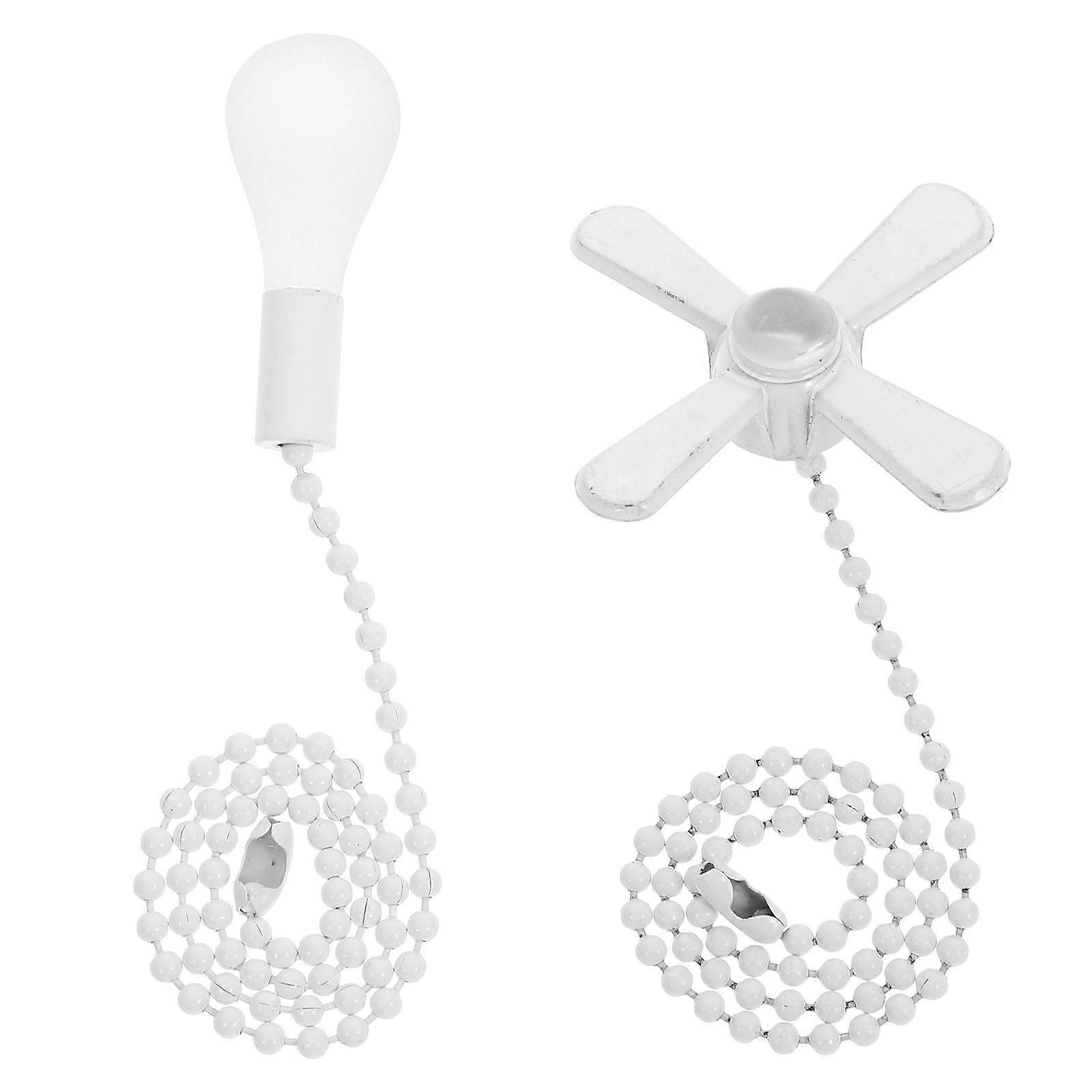 2pcs Ceiling Fan Pull Chain Decoration Ceiling Light Pull Chain Beaded Chain Pull Chain Extender