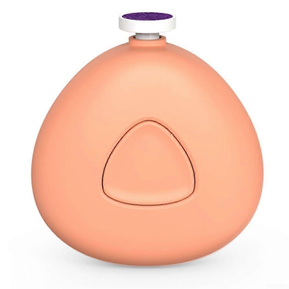 Pet Nail Grinder with Automatic Speed Adjustment, Quiet Noise Reduction, Protective Cap, Orange