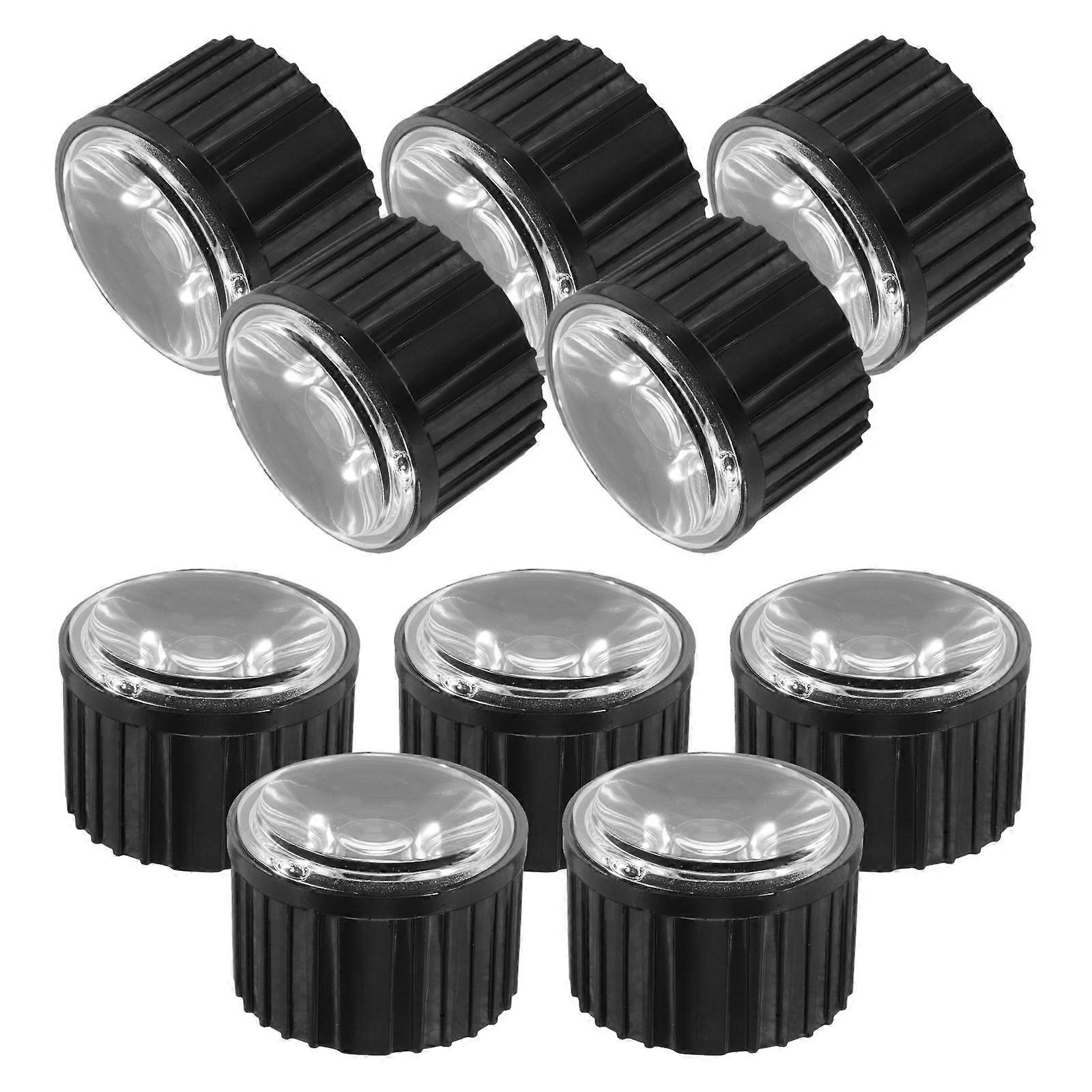 Acrylic Transparent Lens for LED Light with Holder Bracket 10Sets for Home Use