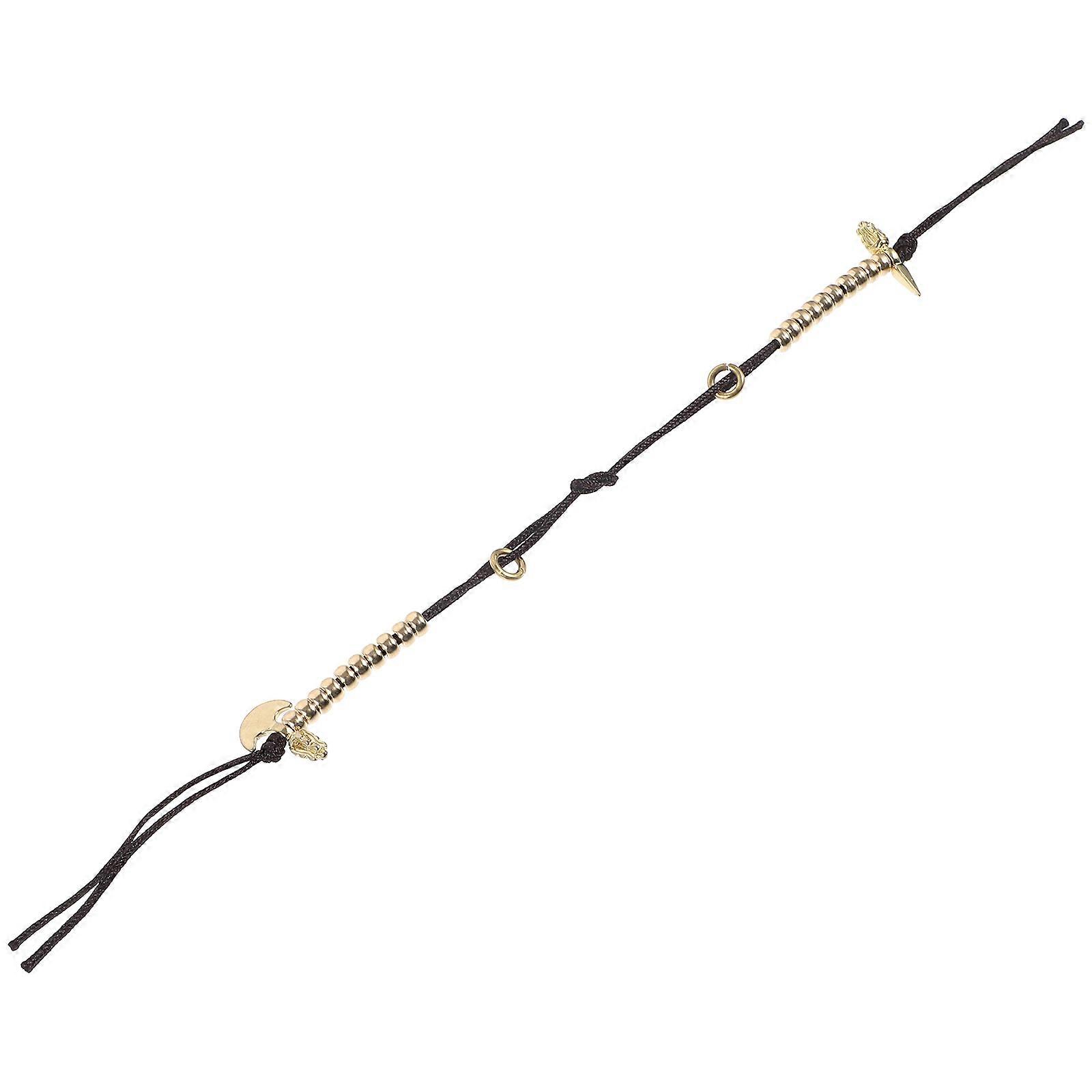 Buddha Bead Counting Device Metal Pendant for Meditation 2Pcs Reliable Tool