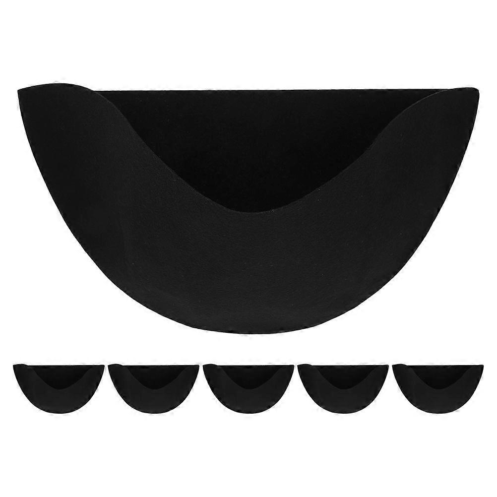 Breathable Planter Liners Hanging Basket Liners for Garden Use 6Pcs Set