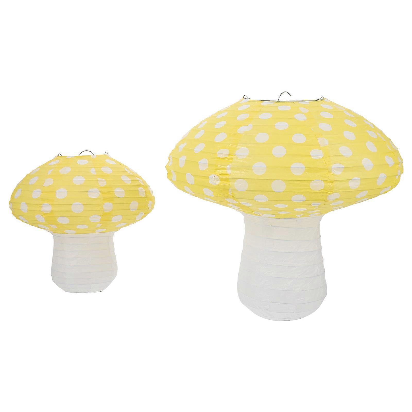 Theme Party Decorations Mushroom Lanterns for Hanging