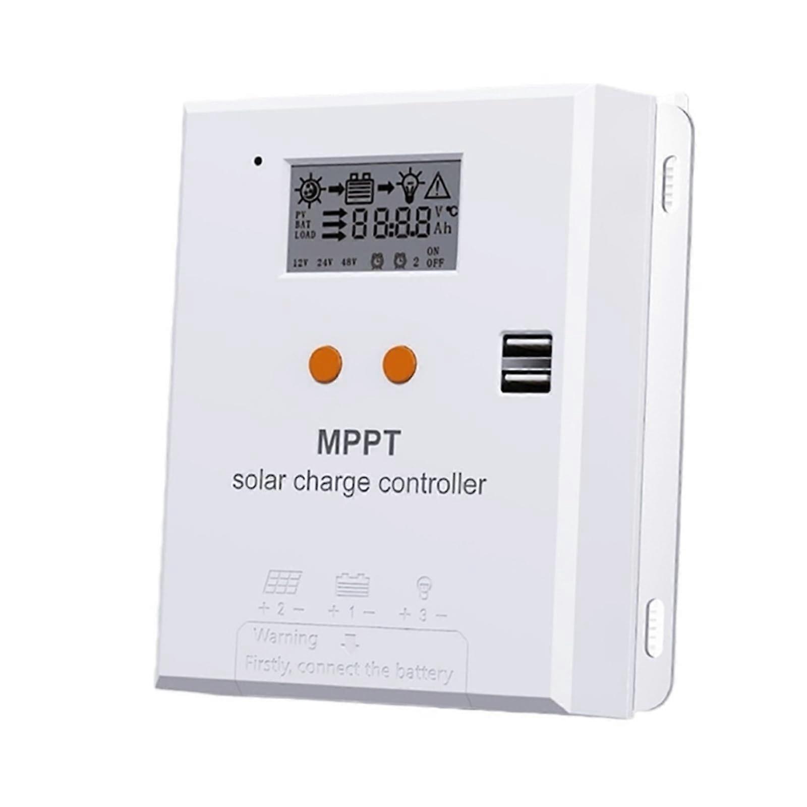 MPPT Solar Charge Controller 10A 20A 12V 24V with Efficient Tracking and Battery Protection