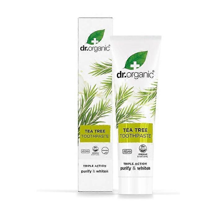 Toothpaste - Dr.Organic - Tea Tree - 100ml - Vegan - Unisex