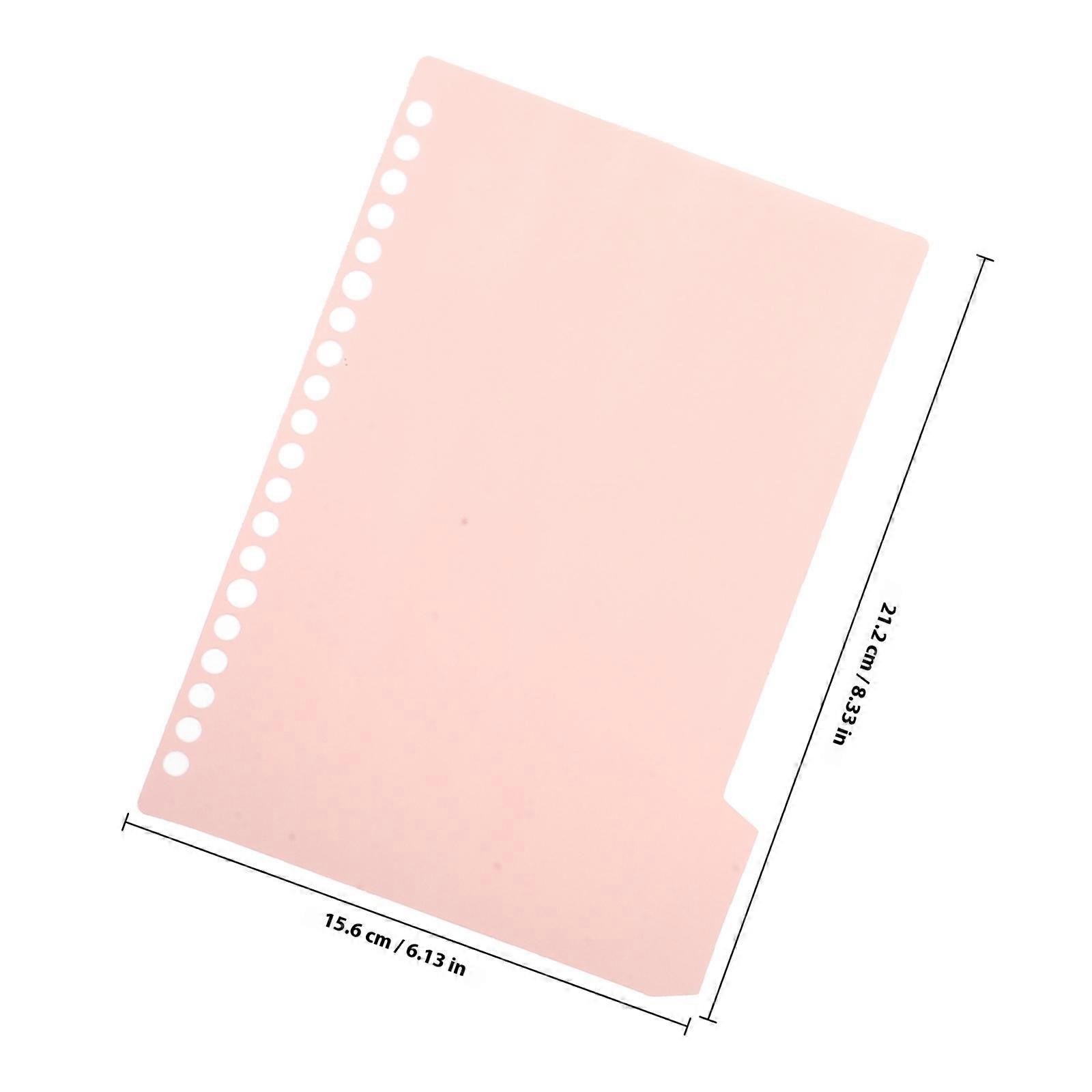 Small Notebook with Tabs Spiral Notebook for Note Taking 40 Pages Assorted Color