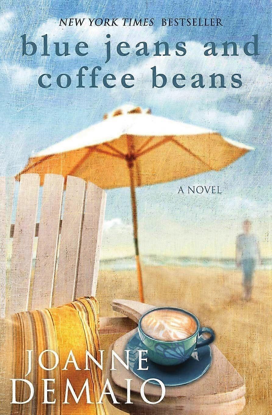 Blue jeans and coffee beans